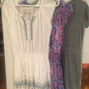 Hollister dresses size XS. Three mint condition!
